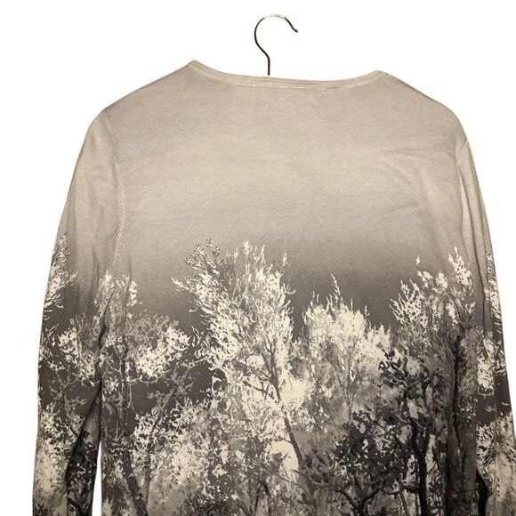 Alfred Dunner Gray Long Sleeve Top Size L & Trouser Pants Size 12 Coords Set - Picture 5 of 12